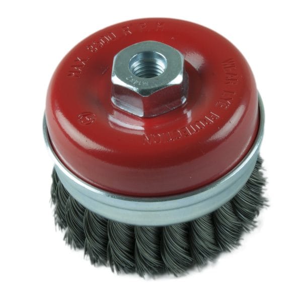 11741 Kuppiharja M14 x 80 mm punottu   19056