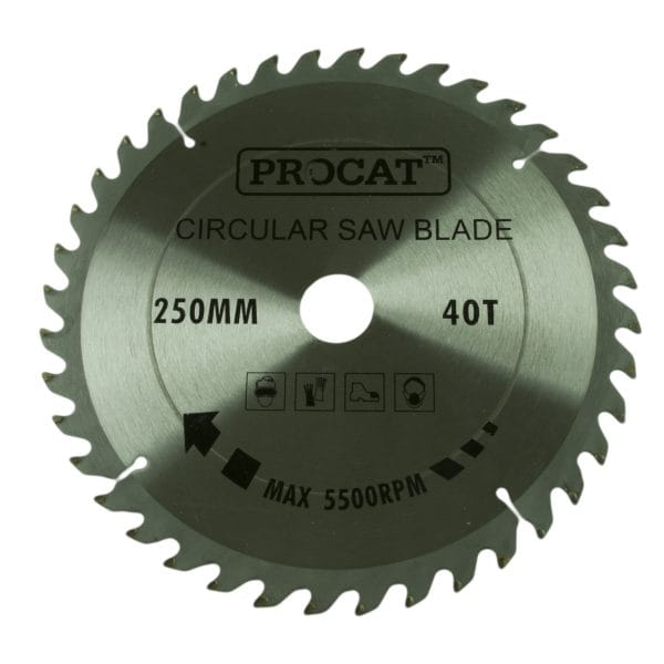 Procat Pyörösahanterä 250 x 40T  keskiö 30