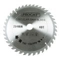 Procat Pyörösahanterä 254 x 40T  keskiö 30mm prikat 25