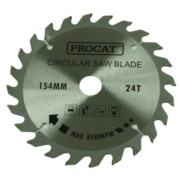 Procat Pyörösahanterä 154 x 24H  keskiö 20 mm prikat 16 ja 13 mm