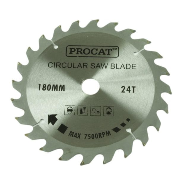 Procat Pyörösahanterä 180 x 24H  keskiö 20 prikka 16 mm