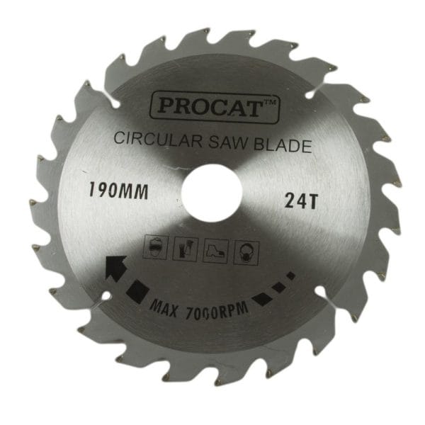 Procat Pyörösahanterä 190 x 24H  keskiö 30 prikka 16 mm