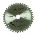 Procat Pyörösahanterä 210 x 40H  keskiö 30 prikka 16 mm