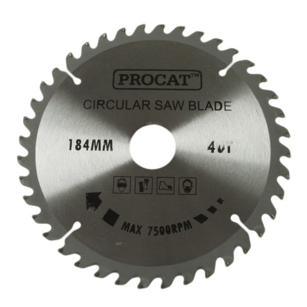 Pyörösahanterä Procat 184 x 40H