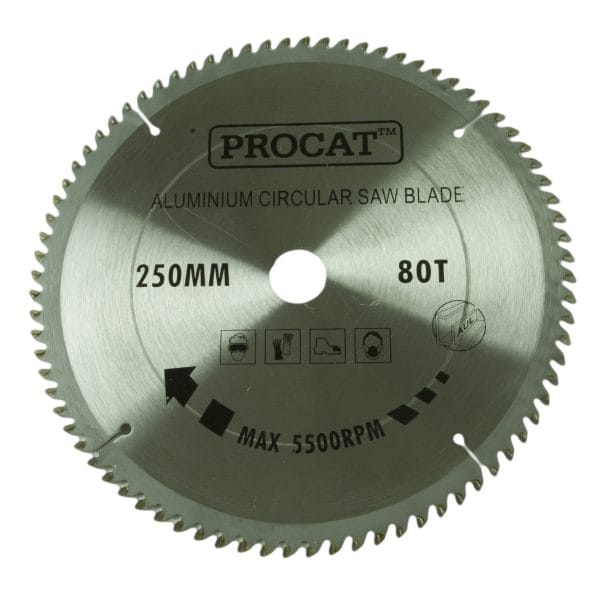 Pyörösahanterä Procat 250 x 80H  alumiinille