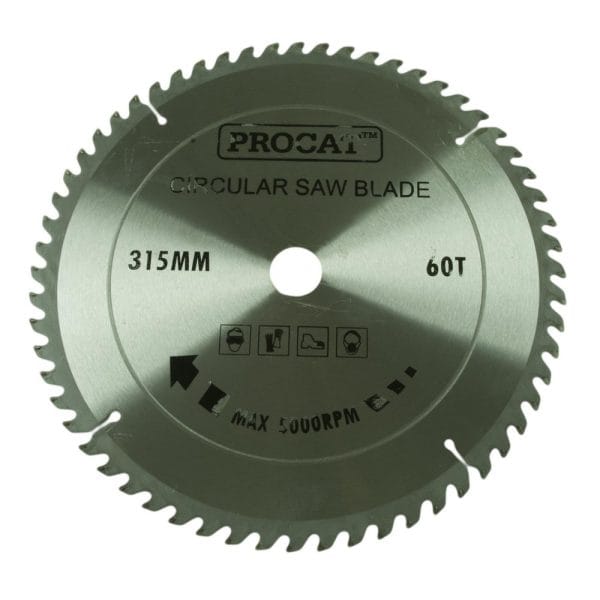 Pyörösahanterä Procat 315 x 60T