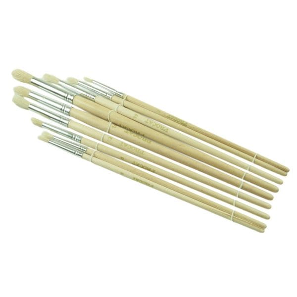 Procat Taiteilijan sivellinsarja 9-osaa pyöreä harjas