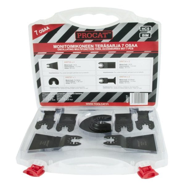 Procat Monitoimikoneen teräsarja 7-os