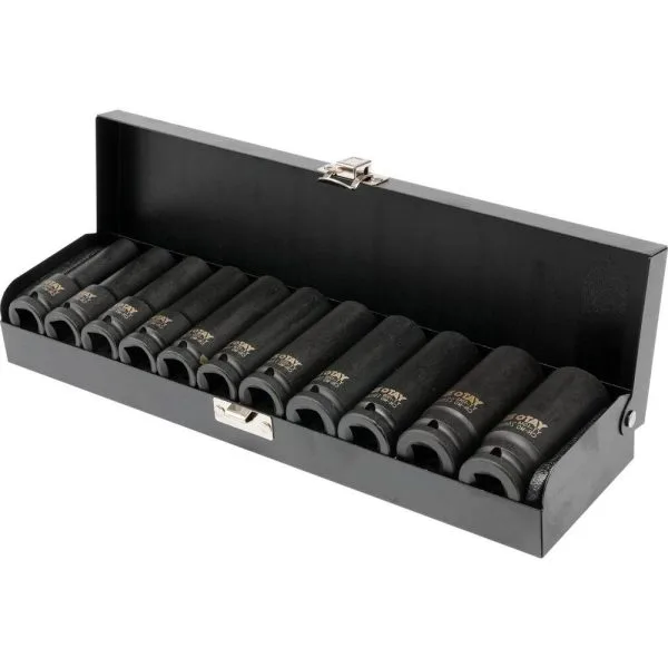 Yato Syvähylsysarja 1/2" 11-os   10-24 mm CrMo SCM-440