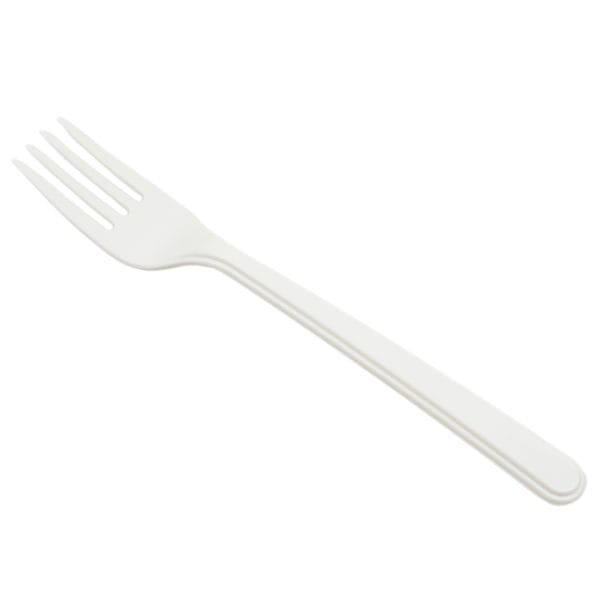 Haarukka 18 cm valkoinen