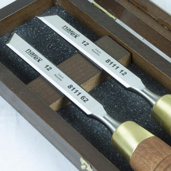 Viistotalttasarja Narex 12 mm    puulaatikossa 2 kpl / paketti