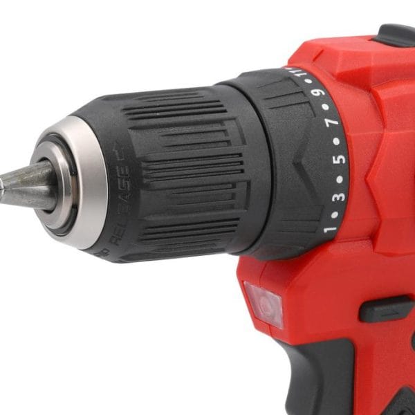 Yato akkuporakone ja akku kärki