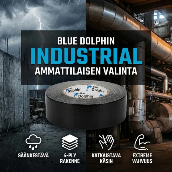 Blue Dolphin Ilmastointiteippi Blue Dolphin Ilmastointiteippi mainoskuva