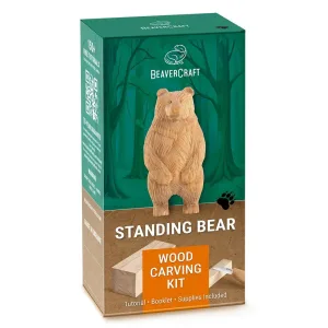 Kaiverrusveitsisarja BeaverCraft karhu