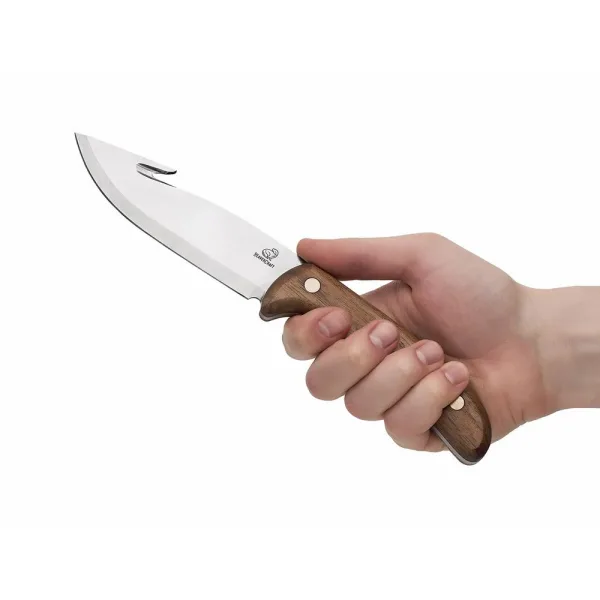 BeaverCraft Kalastuspuukko 250 mm kdäessä