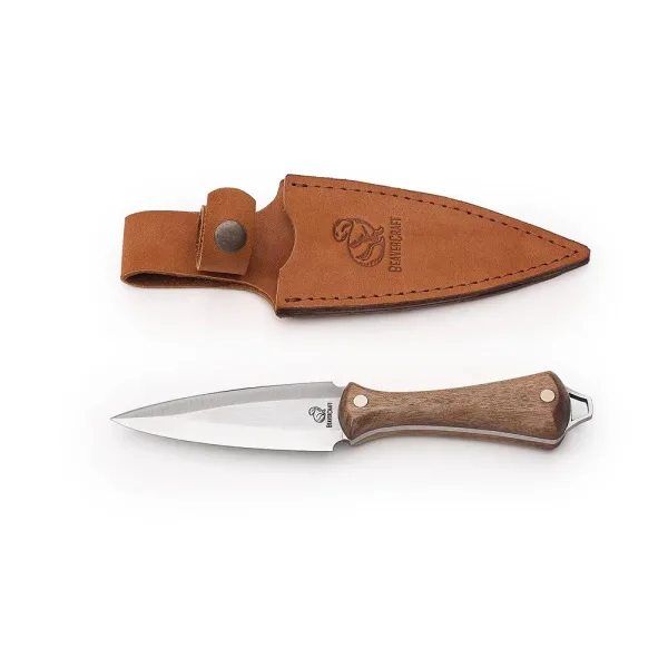 BeaverCraft Kaulaveitsi 146 mm   nahkatupella