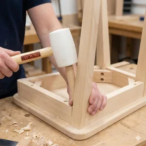 Procat Kumivasara 75 mm valkoinen, puuvarsi kuvituskuva