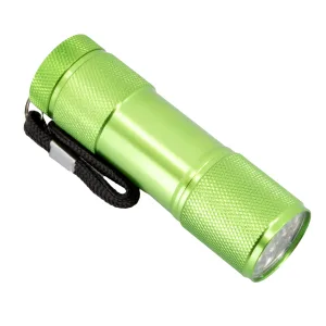 Nankai Taskulamppu mini 1W 9-Ledä ja käsiremmi