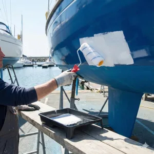 Schwan Maalaustelasarja 150 mm veneilijöille kuvituskuva