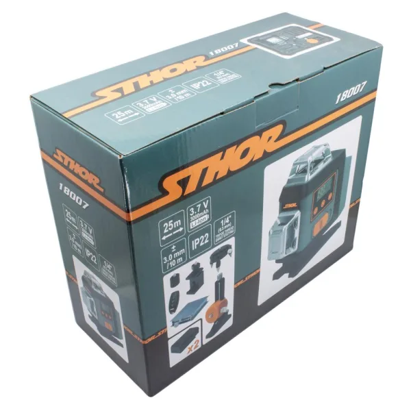 Sthor Linjalaser 4D 16-linjaa myyntipakkaus