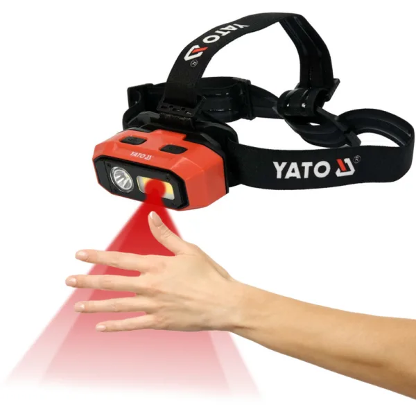 Yato Otsalamppu 800 LM liiketunnistin