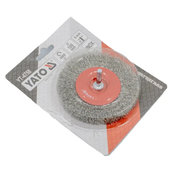 Yato Pyöröharja M6 100 mm RST myyntipakkaus