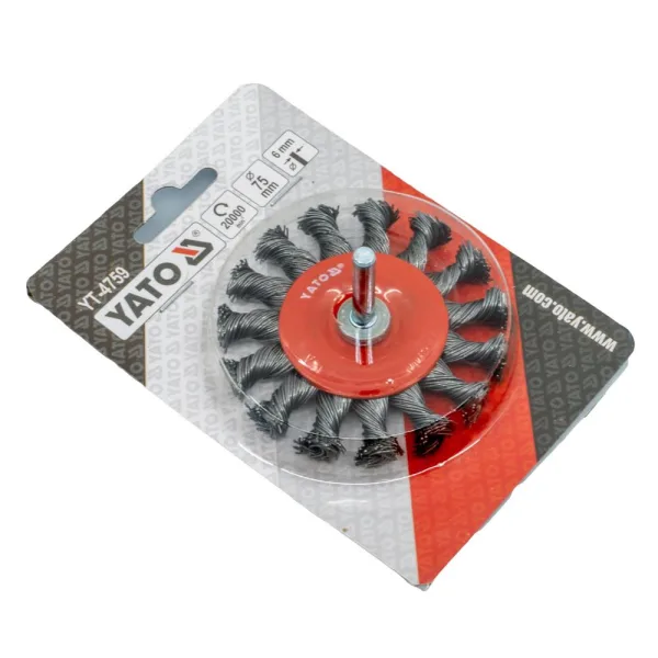 Yato Pyöröharja M6 100 mm RST punottu myyntipakkaus