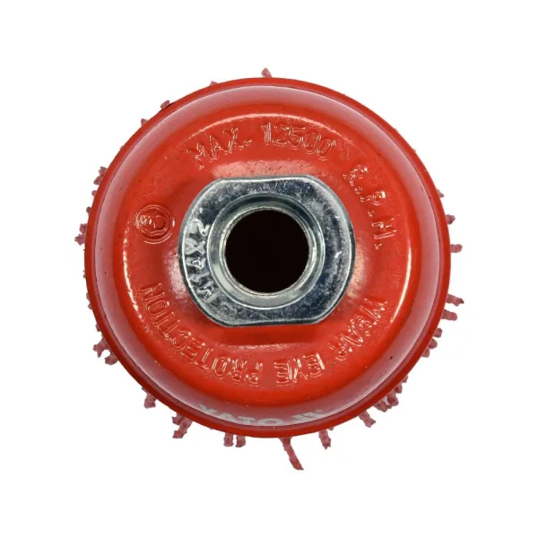 Yato Kuppiharja M14 65 mm nylon ylhäältä
