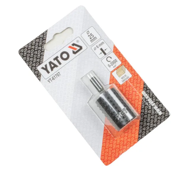 Yato Puuraspi 25 mm myyntipakkaus