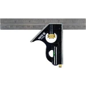 Yato Yhdistelmäsuorakulma 150 mm vesivaaka + ruuvilukko