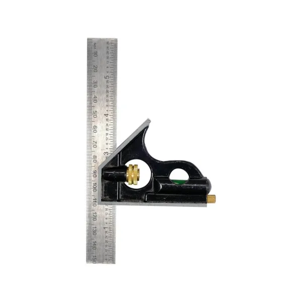 Yato Yhdistelmäsuorakulma 150 mm vesivaaka + ruuvilukko