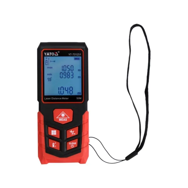Yato Laseretäisyysmittari 50 m