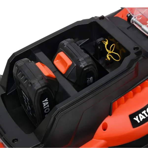 Yato Akkuruohonleikkuri 2 x 18V akkukotelo