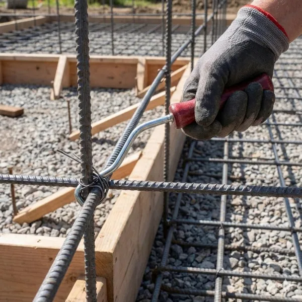 Schwan Raudoituskoukku, puukahvalla kuvituskuva