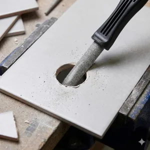 Laattaviila Artu KM 150 mm, puolipyöreä kuvituskuva