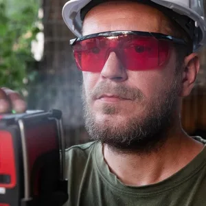 Laserlasit Kapro punainen kuvituskuva