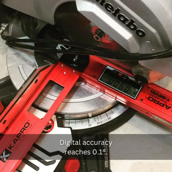 Digitaalinen kulmamitta Kapro kuvituskuva