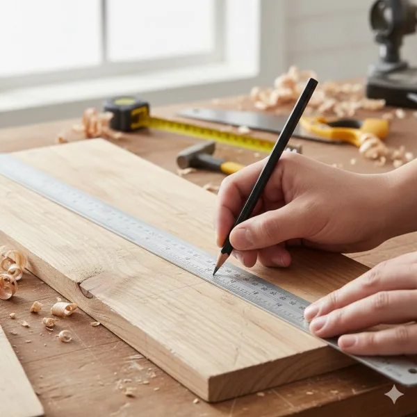 Procat Teräsviivain kuvituskuva