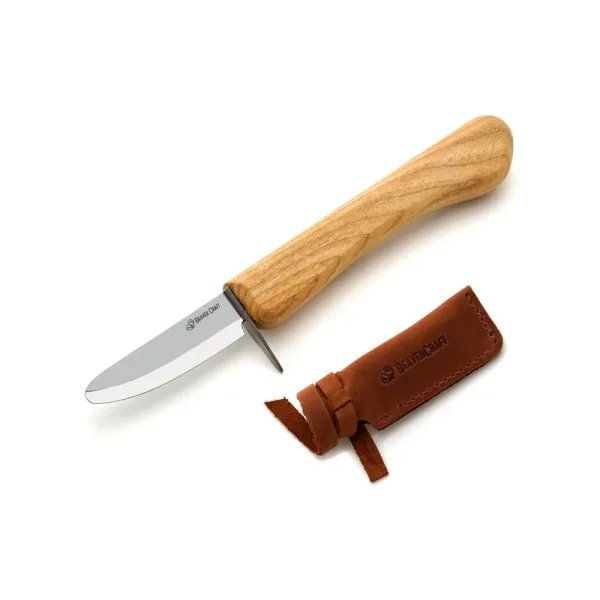 BeaverCraft Pieni Junior vuolupuukko + nahkakotelo BeaverCraft Pieni Junior vuolupuukko + nahkakotelo