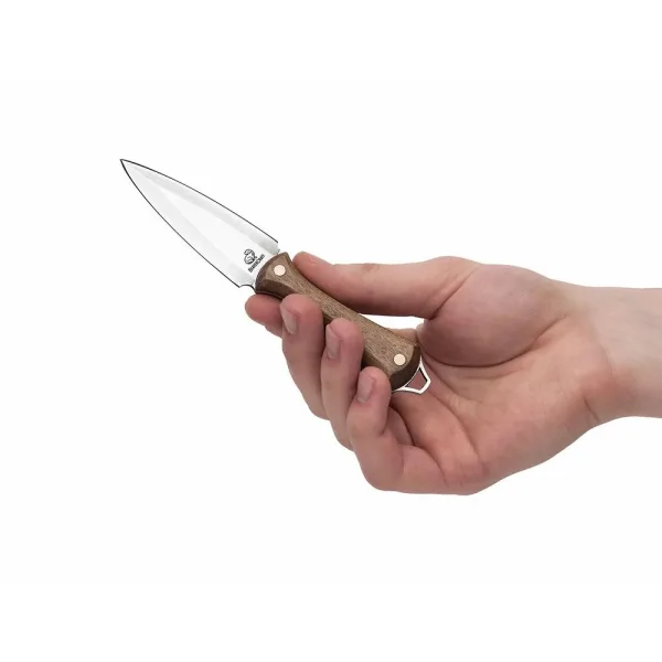 BeaverCraft Kaulaveitsi 146 mm kädessä
