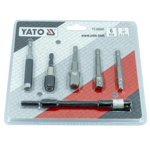 Yato Adapterisarja 6-os Yato Adapterisarja 6-os myyntipakkaus