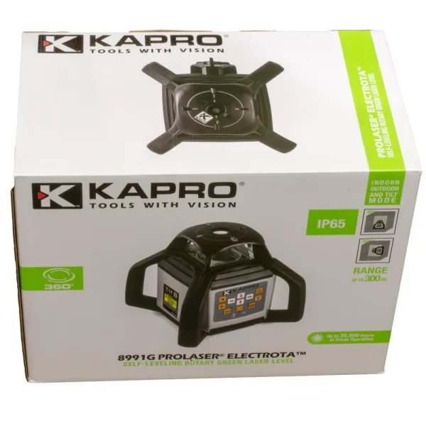 Kapro tasolaser 8991G myyntipakkaus