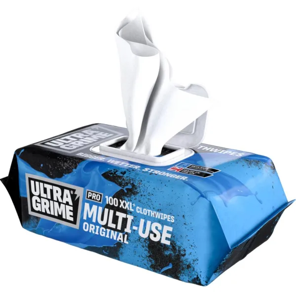UltraGrime Puhdistusliina XXL MultiUse UltraGrime Puhdistusliina XXL MultiUse avattuna