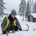 Vorel Talvipipo kudottu kuvituskuva