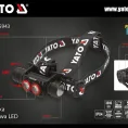 Yato Otsalamppu IPX4 ladattava tekniset tiedot