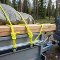 Köysi heijastava keltainen 9.5 mm x 15 m + kela kuvituskuva