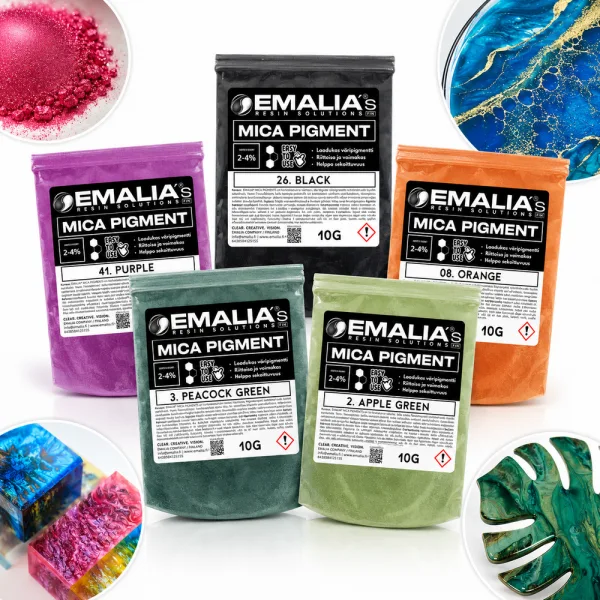 Emalia Mica väripigmentti