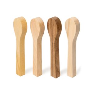 BeaverCraft Aihio-sarja lusikan kaivertamiseen 4 kpl