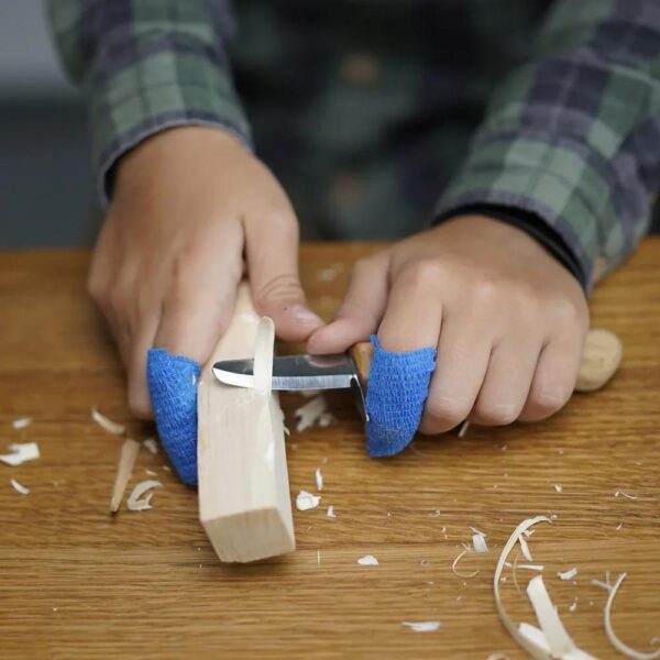 BeaverCraft eräpuukko junior BeaverCraft eräpuukko junior käytössä