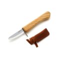 BeaverCraft Pieni Junior vuolupuukko + nahkakotelo